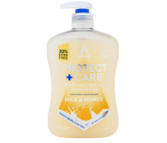 C4750_Astonish_Protect_+_Care_Anti-Bacterial_Handwash_Milk_&_Honey_650ml
